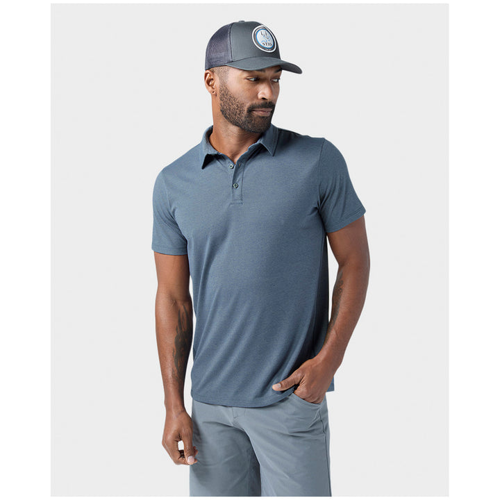 Stio Divide Polo - Men's Stormy Weather Heather