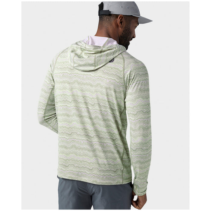 Stio Hylas Hooded Pullover - Men's Sage Flats Strata