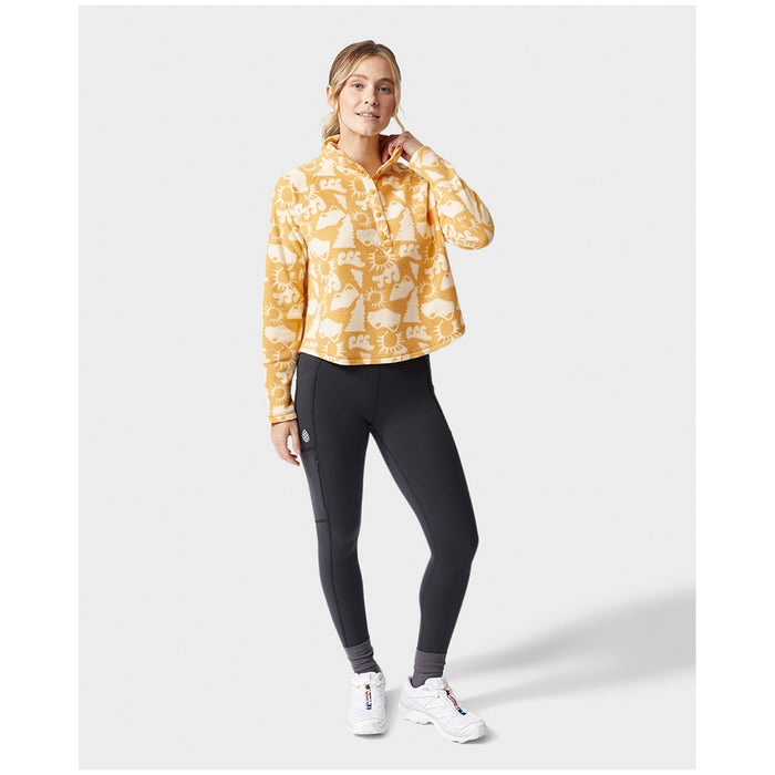 Stio Turpin Fleece Snap Pullover - Women's Local Honey Alpine Waves