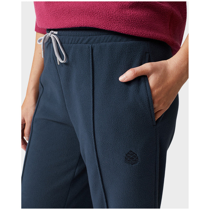 Stio Turpin Fleece Wide Crop Pants - Women's Mountain Shadow