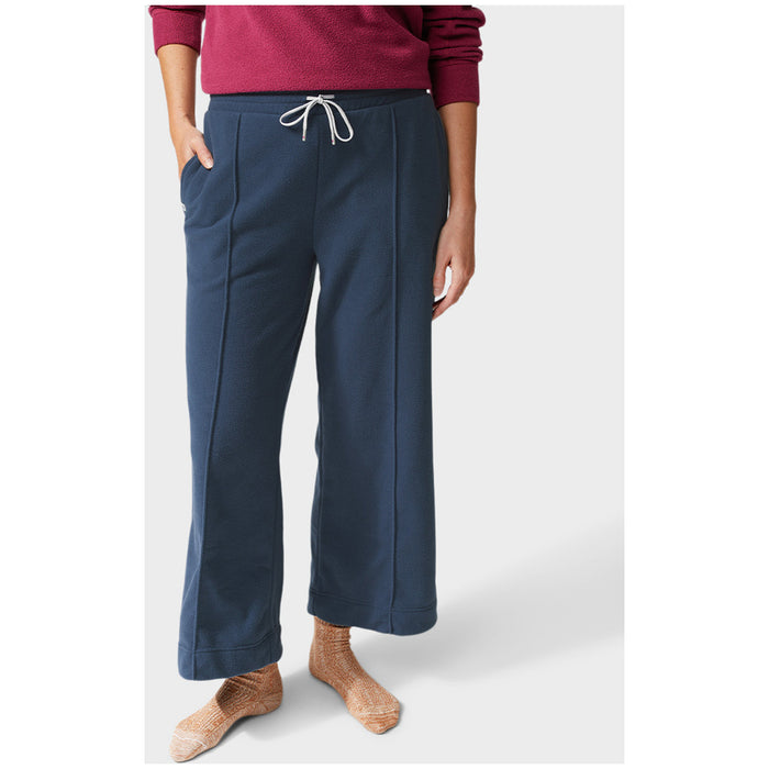 Stio Turpin Fleece Wide Crop Pants - Women's Mountain Shadow