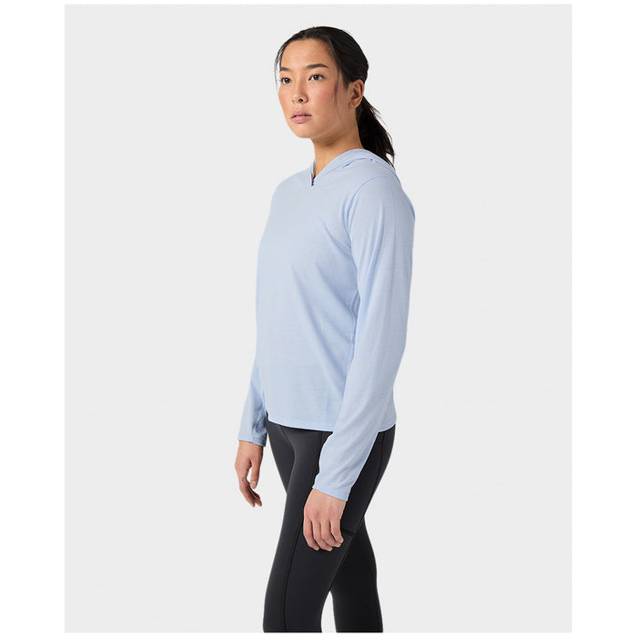 Stio Divide Hooded Pullover - Women's January Sky Heather
