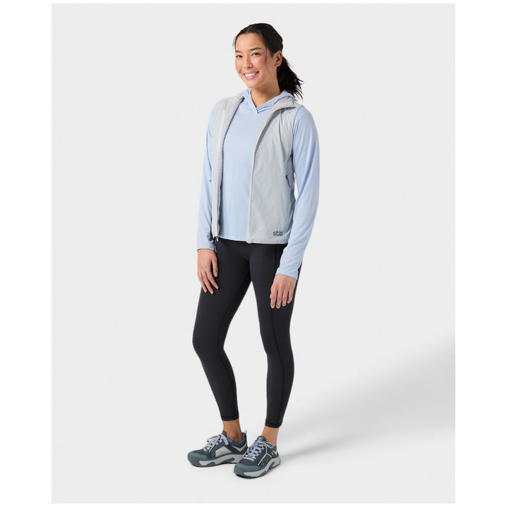 Stio Divide Hooded Pullover - Women's January Sky Heather