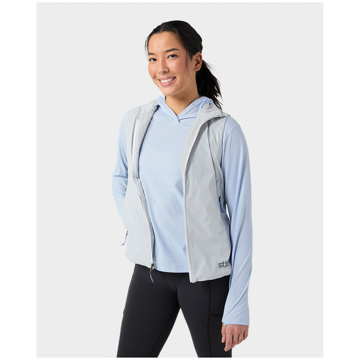 Stio Divide Hooded Pullover - Women's January Sky Heather