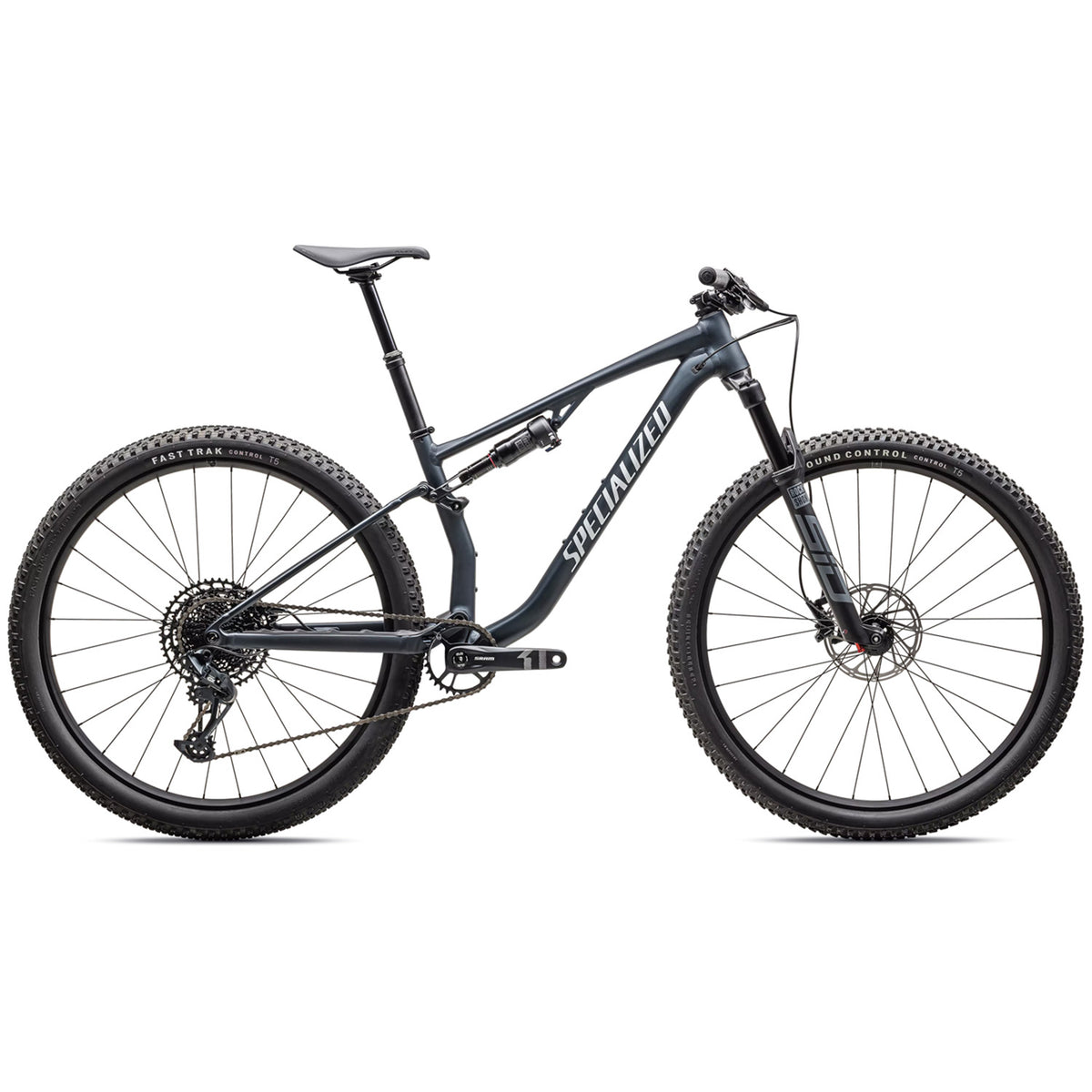 Specialized Chisel Comp Complete Mountain Bike 2025 Satin Metallic Deep Lake/Gloss White