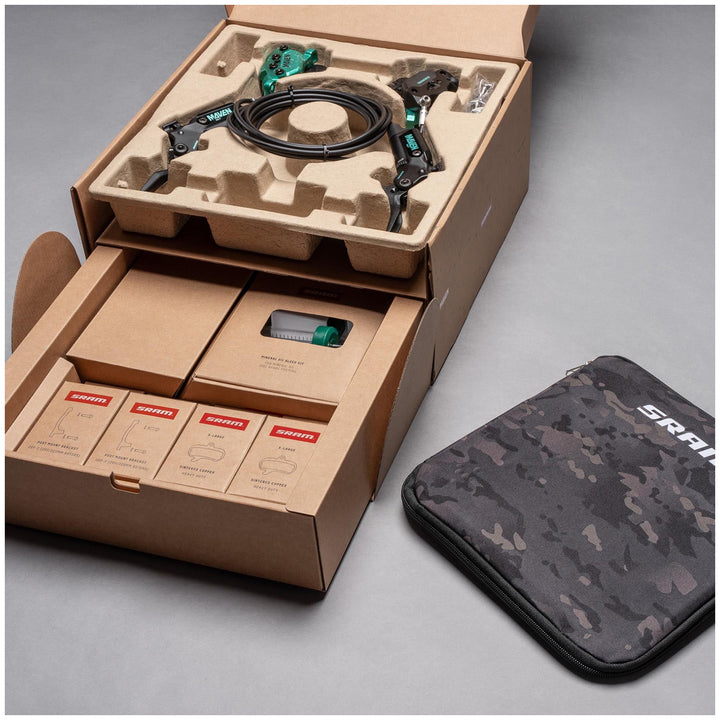 SRAM Maven Ultimate Expert Brake Kit Teal Splatter