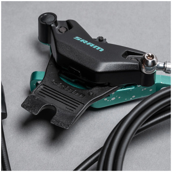 SRAM Motive Ultimate Expert Brake Kit Teal Splatter