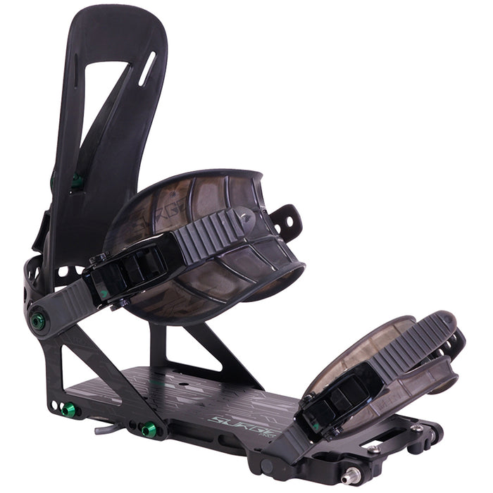 Spark R&D Surge ST Pro Splitboard Bindings 2026 Black/Green