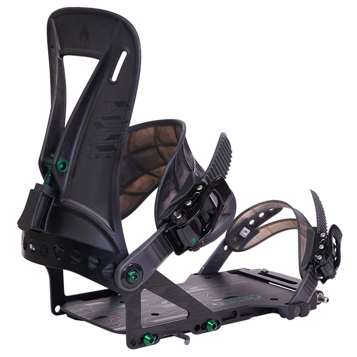 Spark R&D Surge ST Pro Splitboard Bindings 2026 Black/Green