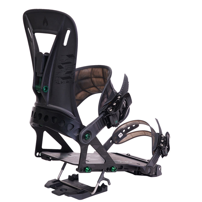 Spark R&D Surge ST Pro Splitboard Bindings 2026 Black/Green