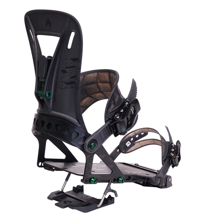 Spark R&D Surge ST Pro Splitboard Bindings 2026 Black/Green
