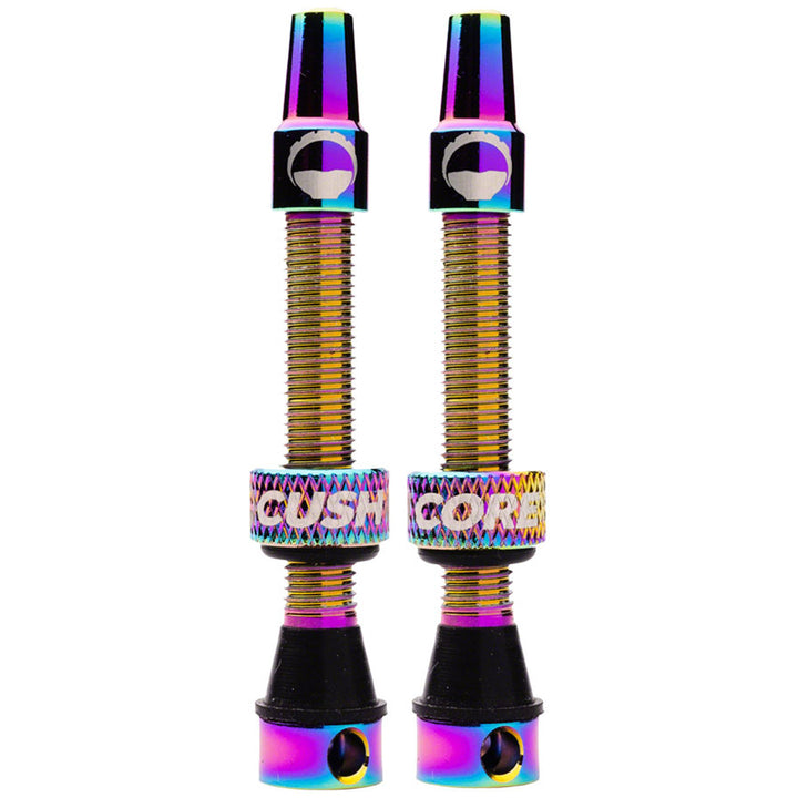 CushCore 44mm Tubeless Presta Valve Set Oil Slick