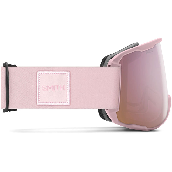Smith Preview Low Bridge Fit Goggles Carnation/ChromaPop Everyday Rose Gold Mirror