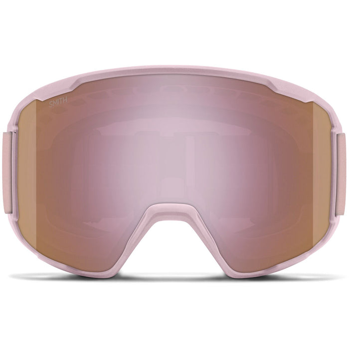 Smith Preview Low Bridge Fit Goggles Carnation/ChromaPop Everyday Rose Gold Mirror