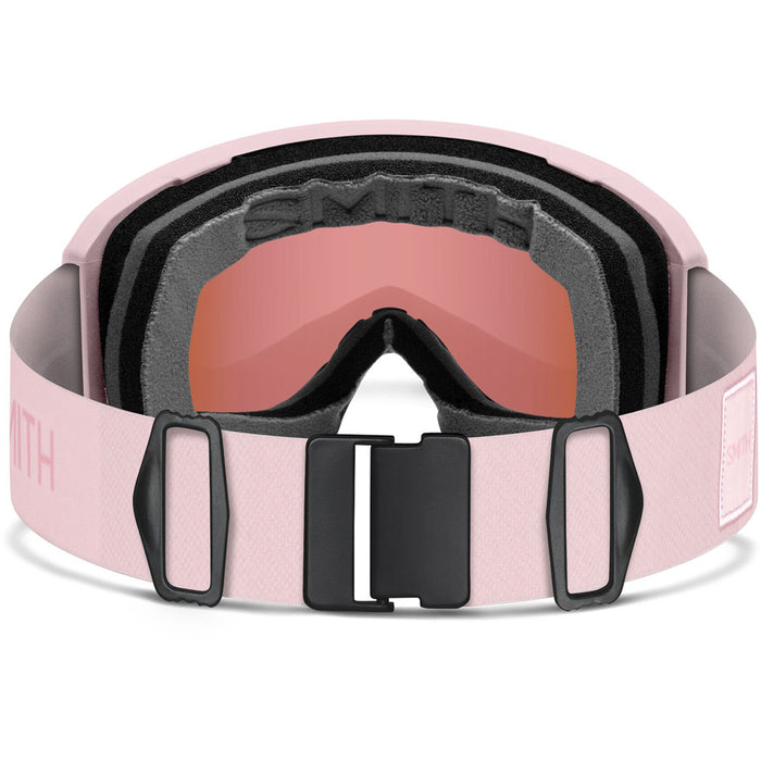Smith Preview Low Bridge Fit Goggles Carnation/ChromaPop Everyday Rose Gold Mirror