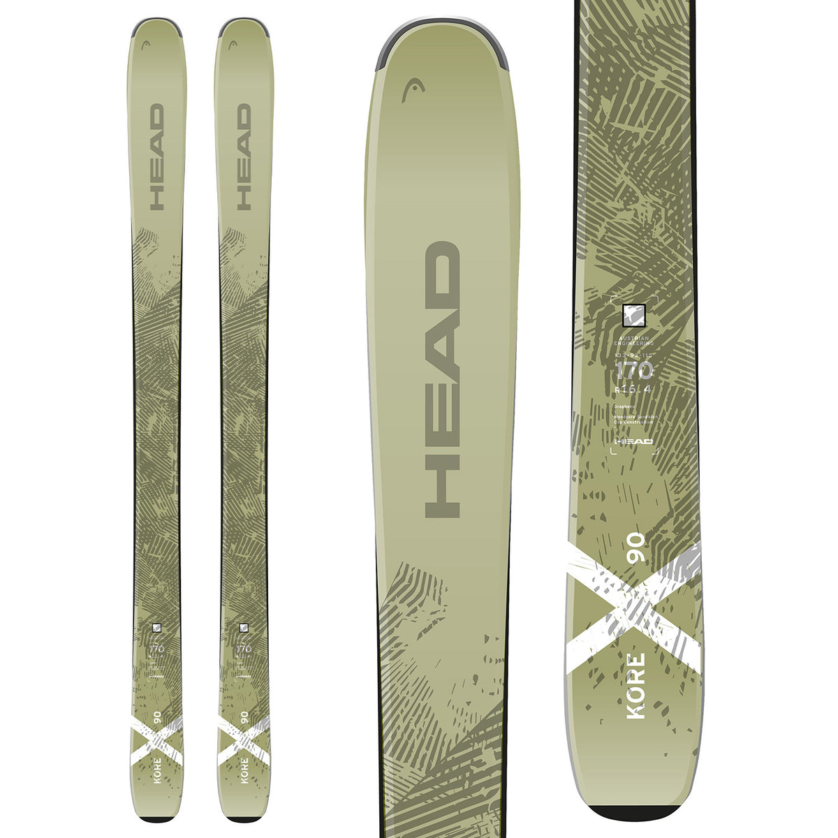 Head Kore X 90 Skis 2026