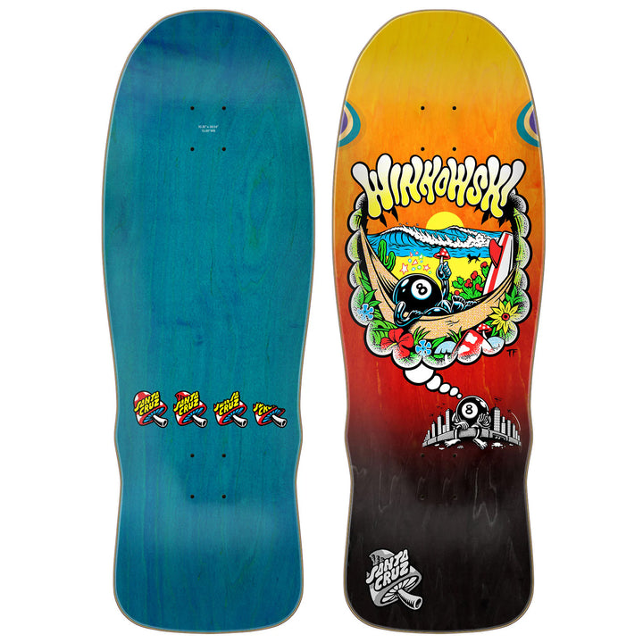 Santa Cruz Skateboards Winkowski 8Ballr Day Dream Pro Shaped 10.35 Skateboard Deck