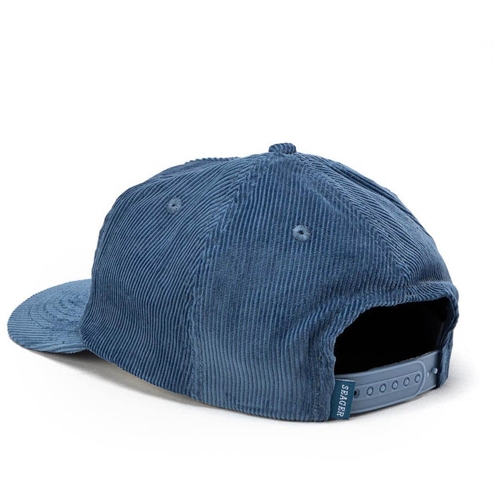 Seager Big Cord Snapback Hat Blue
