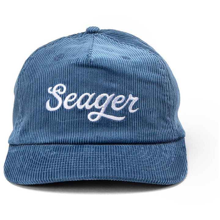 Seager Big Cord Snapback Hat Blue