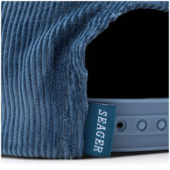 Seager Big Cord Snapback Hat Blue