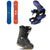 Arbor Relapse Snowboard + Hemlock Snowboard Bindings + thirtytwo Lashed x Volcom Snowboard Boots 2025