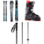 Nordica SUV 84 + TP2 Compact FDT Ski Bindings + Rossignol Evo 70 Ski Boots + evo Merge Ski Poles 2024
