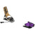 Look Pivot 2.0 15 GW Ski Bindings 2026 Purple/Gold