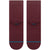 Stance Icon Quarter Socks Wine