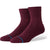 Stance Icon Quarter Socks Wine