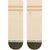 Stance Marled Stripe Quarter Socks Ivory