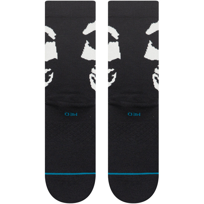 Stance Beware Crew Socks Black