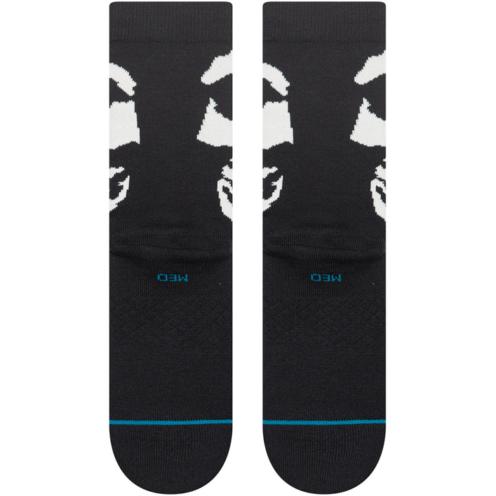 Stance Beware Crew Socks Black