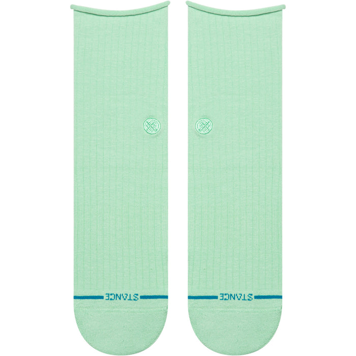 Stance Rolled Cuff Quarter Socks - Women's Jade