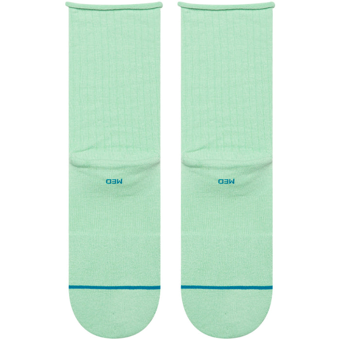 Stance Rolled Cuff Quarter Socks - Women's Jade