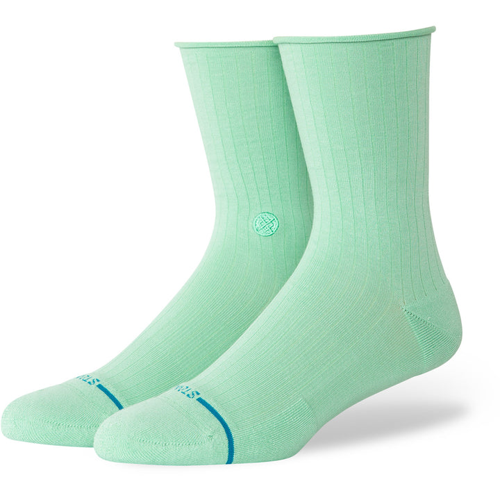Stance Rolled Cuff Quarter Socks - Women's Jade