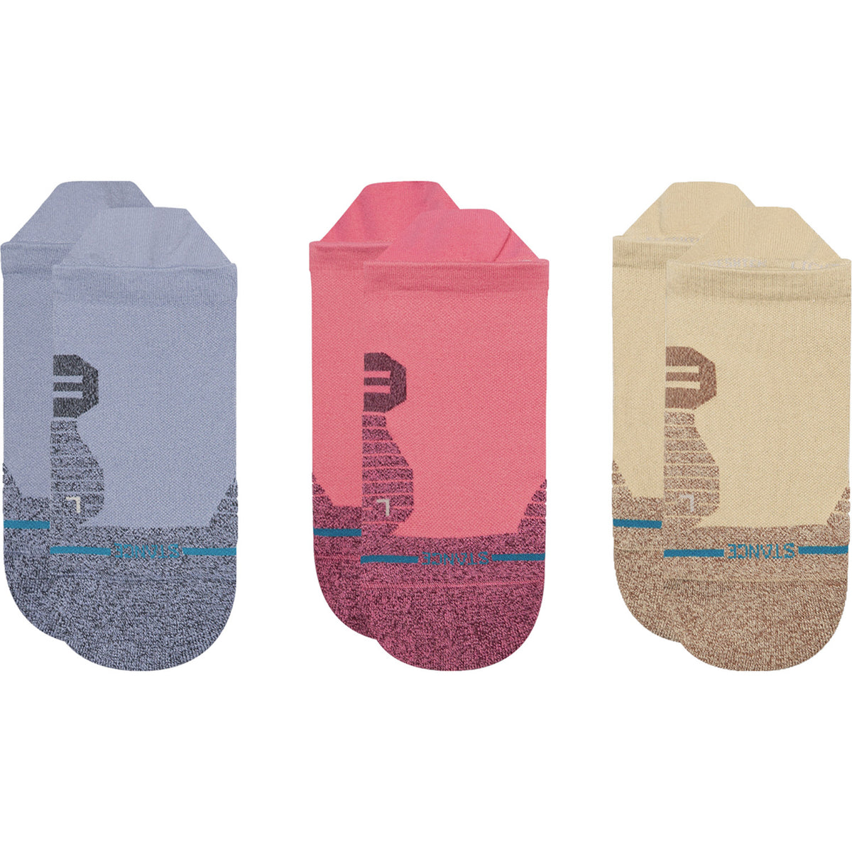 Stance Guild Light Tab 3-Pack Socks - Women's Blue