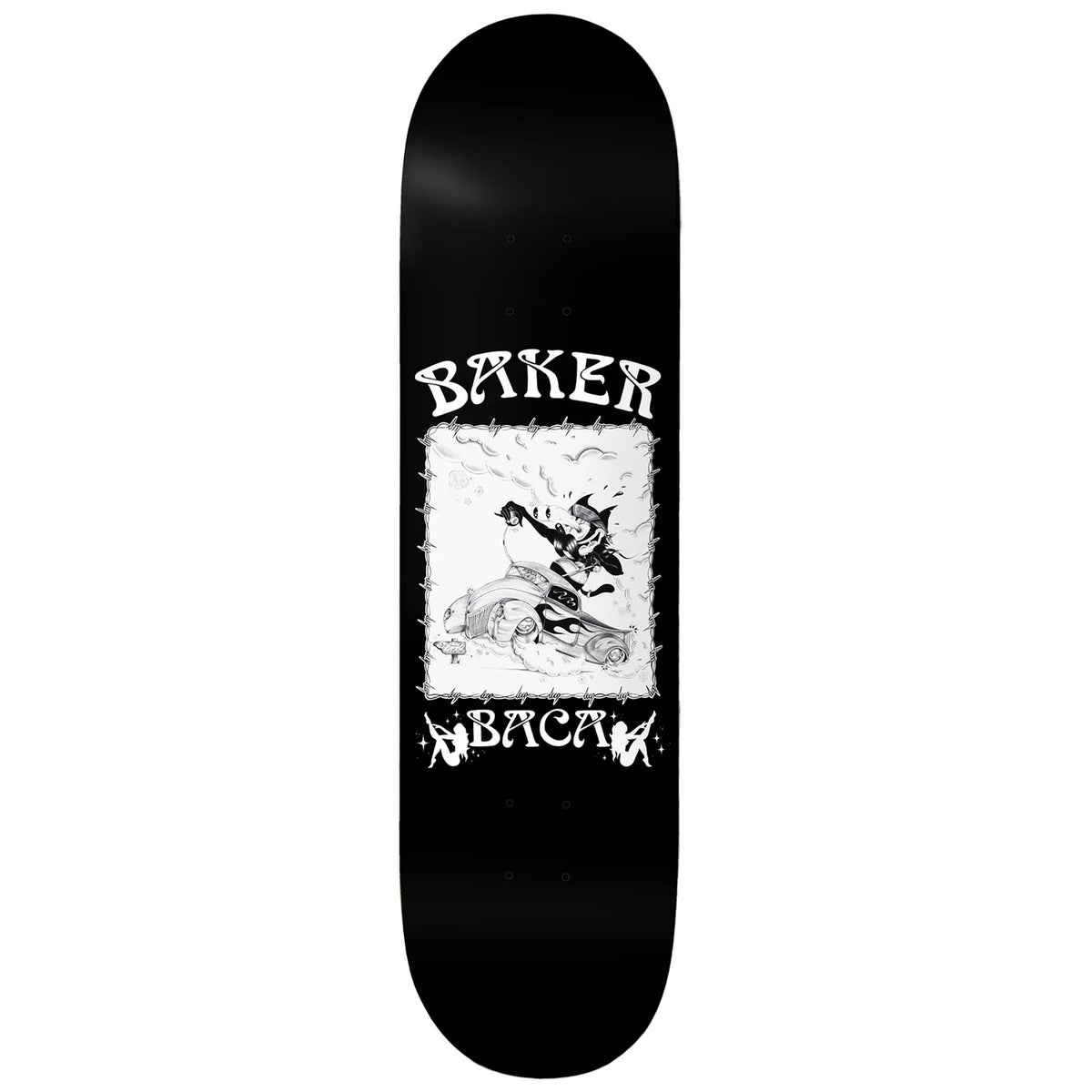 Baker Sammy Baca Skate Creep 8.25 Skateboard Deck