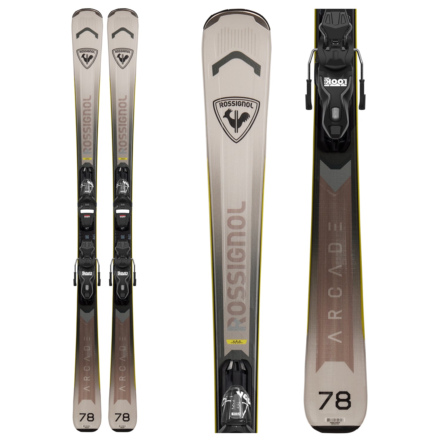 Rossignol Arcade 78 Skis + Xpress 10 GW Bindings 2026 – evo
