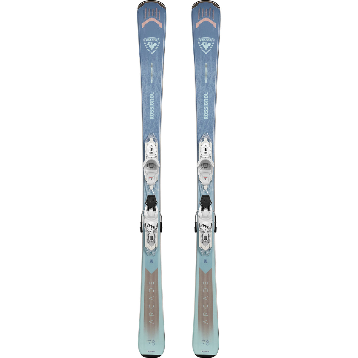 Rossignol Arcade 78 W Skis + Xpress 10 Bindings - Women