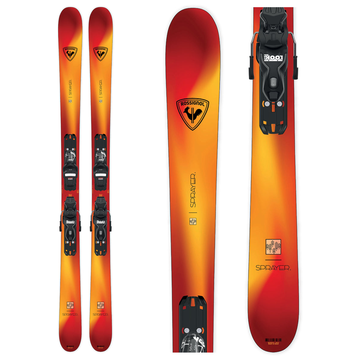 Rossignol Sprayer Pro Skis + Xpress 10 Bindings 2026