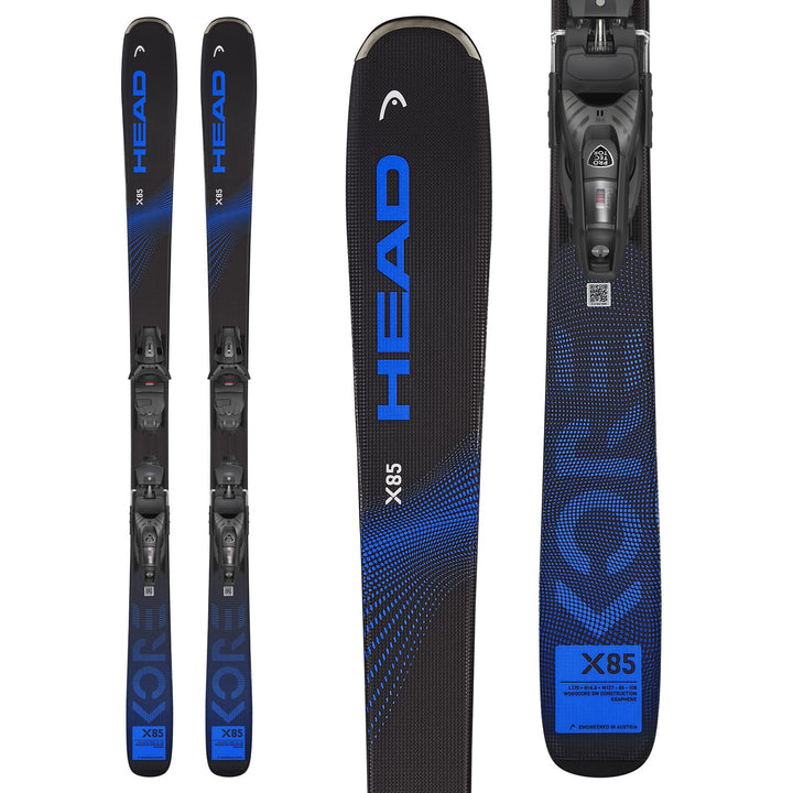 Head Kore X 85 Skis + PR 11 Bindings 2024