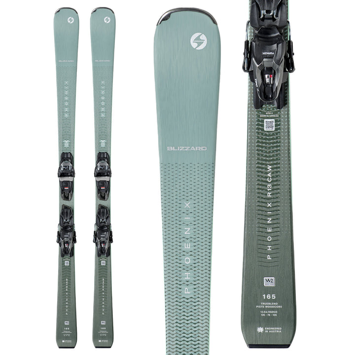 Blizzard Phoenix R13 CA Skis + TPC11 Demo Bindings - Women's 2023