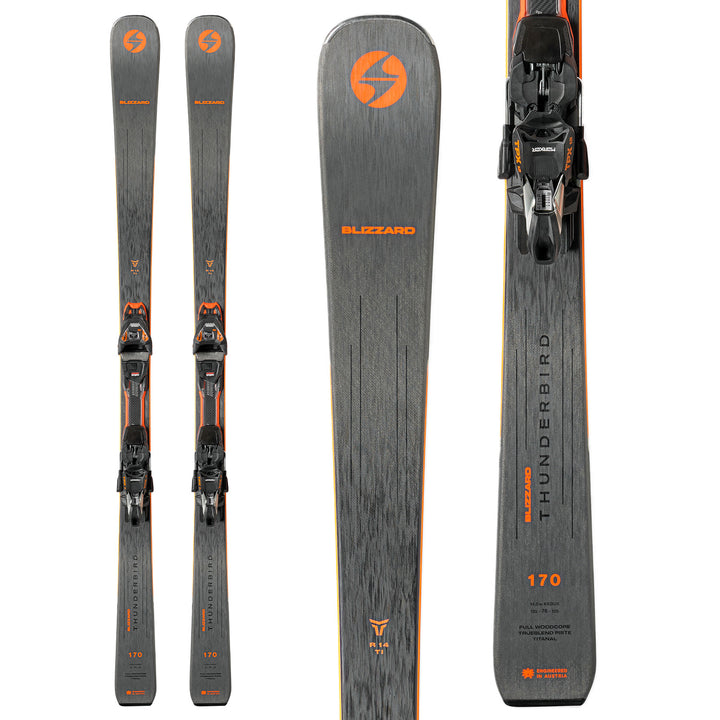 Blizzard Thunderbird Sport TI Skis + TPX12 Demo Bindings 2024