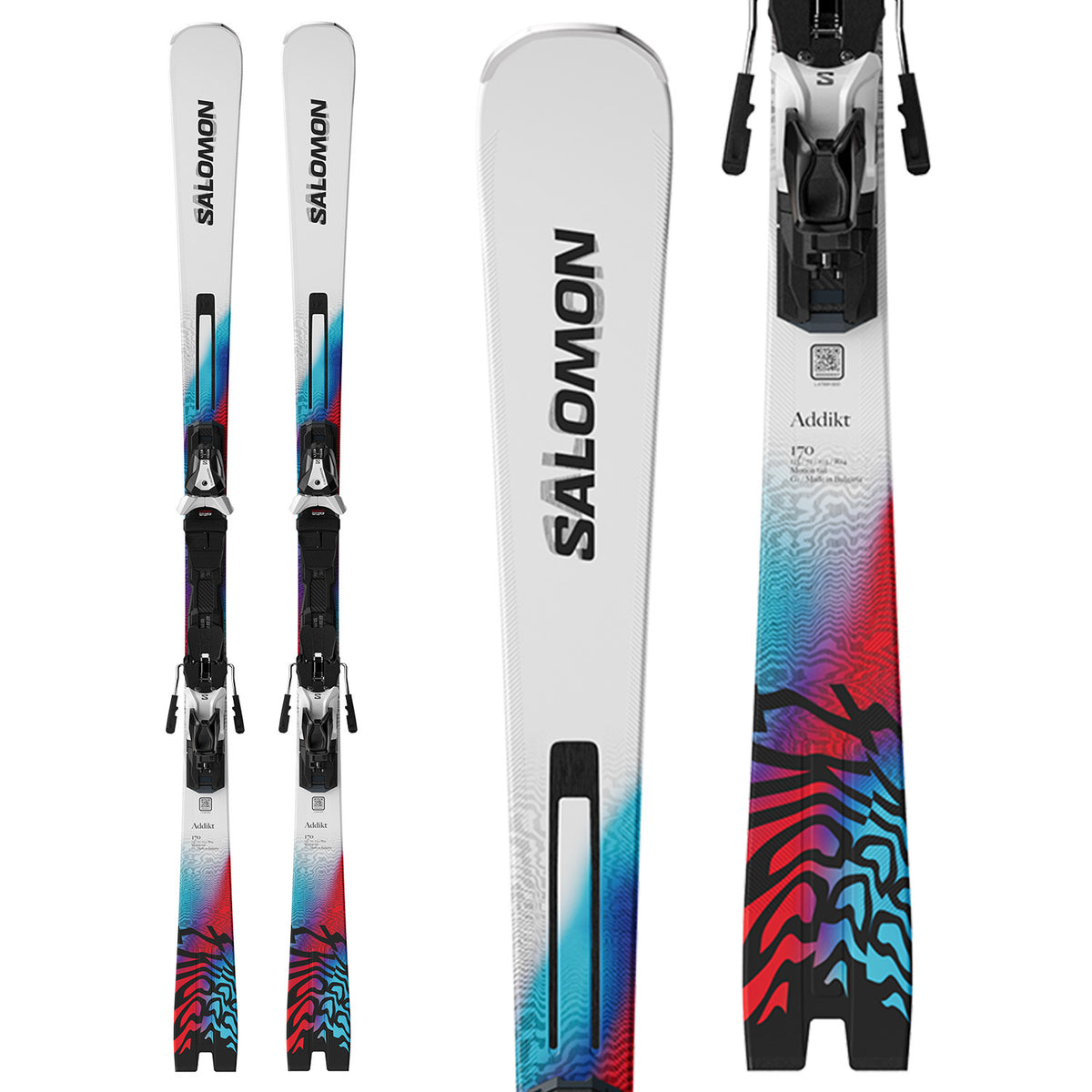 salomon akrocket skis QST X 178cm 2026 This construction significantly impacts the durability of the skis ADDIKT PRO 76 (and MI12)