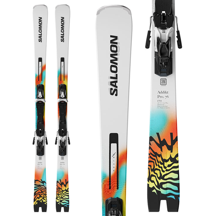 Salomon Addikt Pro 76 Skis + MI12 GW Bindings 2027