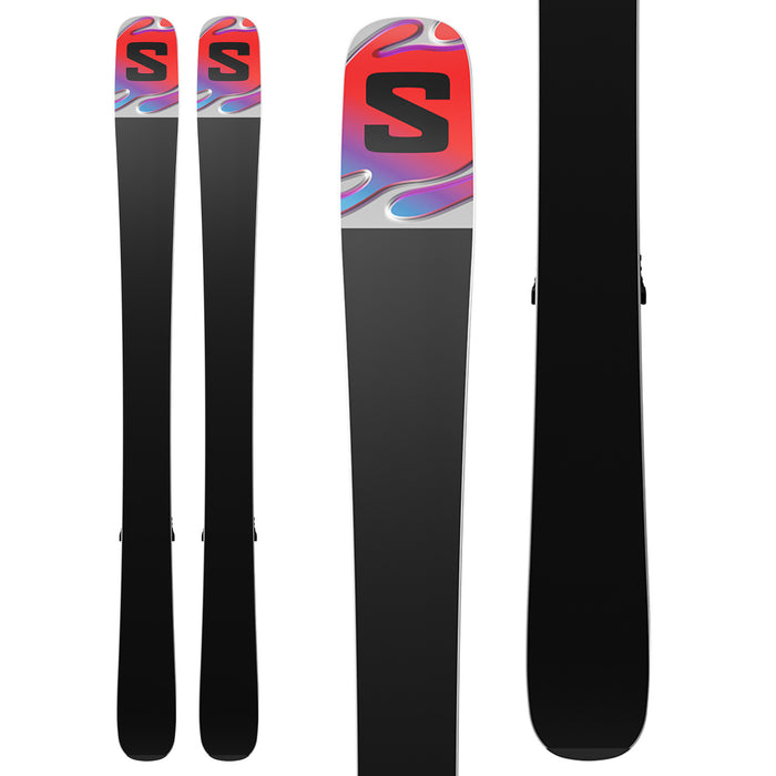 Salomon QST Blank Team Skis + L6 GW Bindings - Kids' 2026