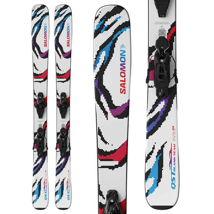 Salomon QST Blank Team Skis + L6 GW Bindings - Kids' 2026