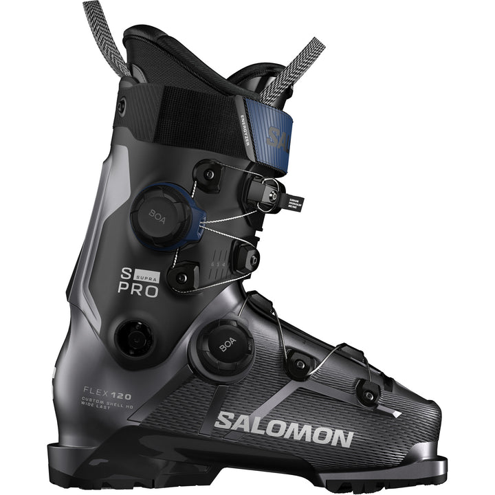 Salomon S/Pro Supra Dual BOA 120 GW Ski Boots 2026 Beluga Metallic/Black/Estate Blue
