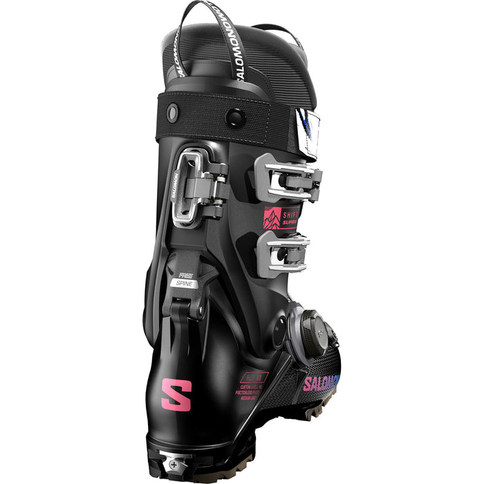 Salomon Shift Supra BOA 80 Alpine Touring Ski Boots - Kids' 2027 Black / Black / Rouge Red