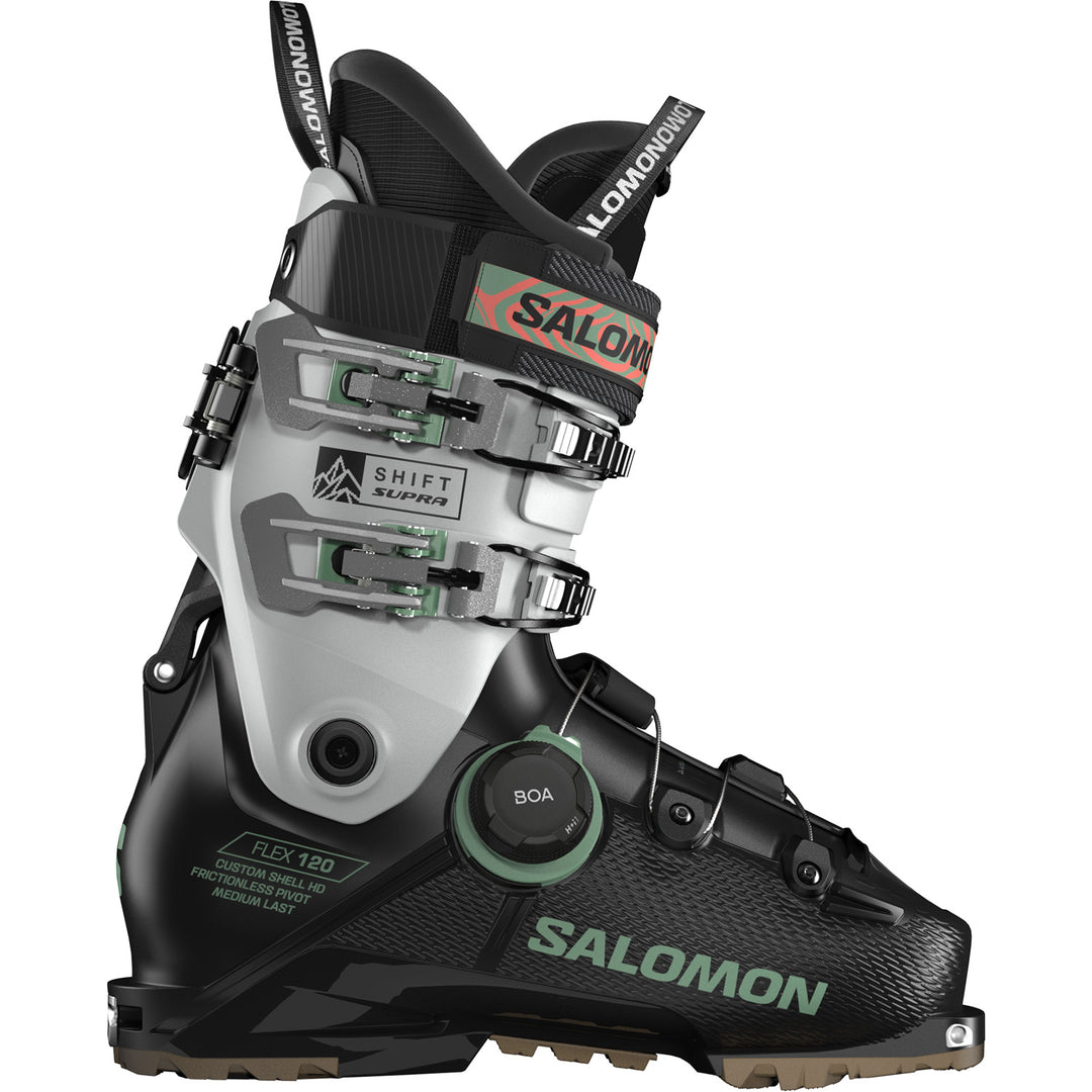 Salomon Shift Supra BOA 120 Ski Boots 2026 Black Cool Gray 5 / 25.5